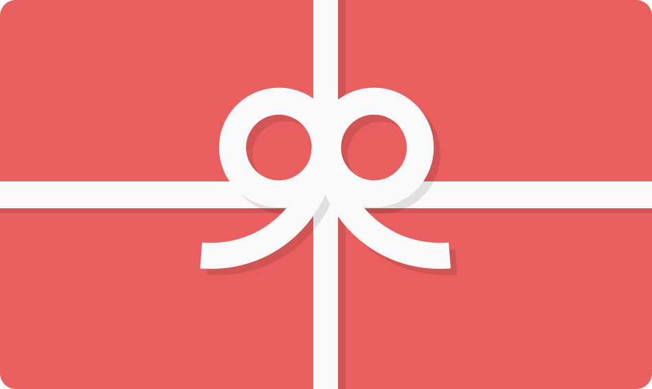 Gift Cards $25- $50- $100